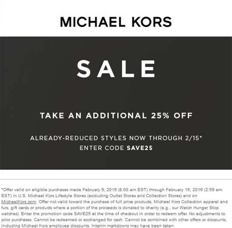 michael kors coupons april 2020|michael kors code promo.